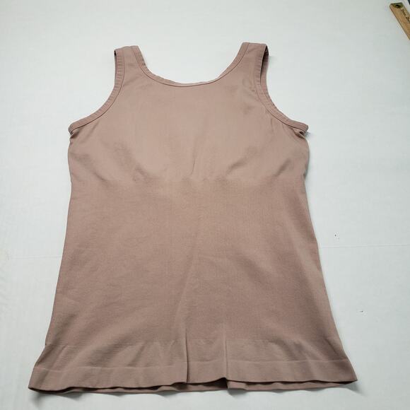 Shaping Tank Top Womens 2X Blush Seamless Shapewear Sleeveless Slimming Control - Picture 13 of 14